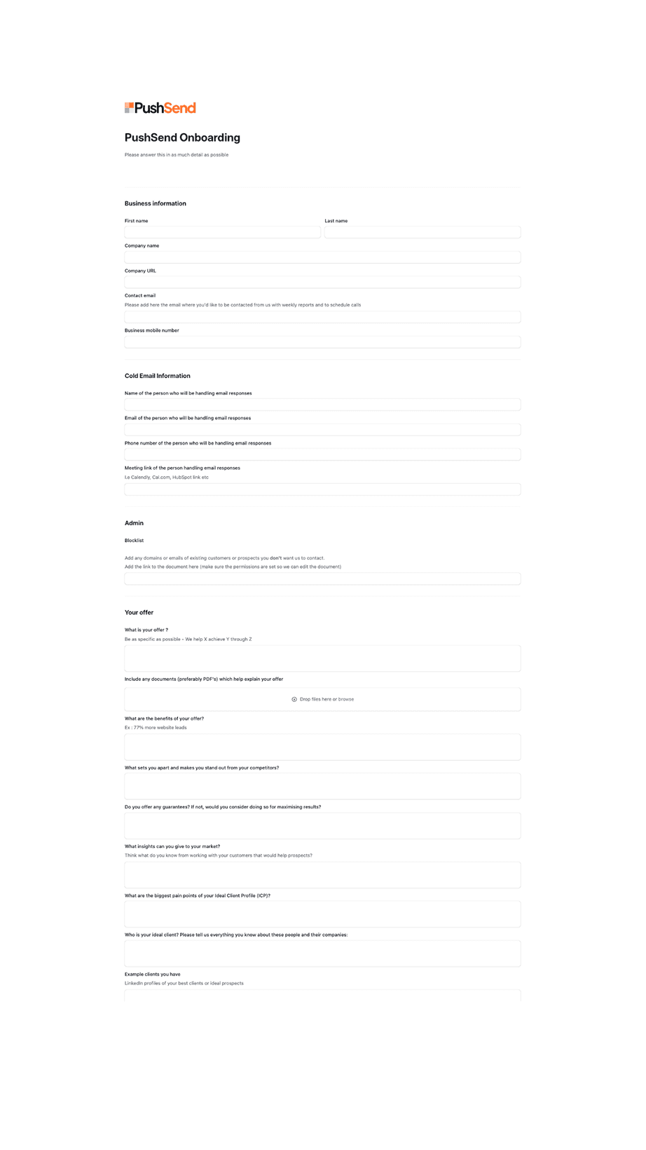 Onboarding